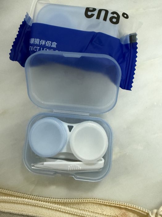 caixa para lentes de contacto