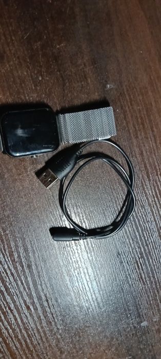 Смарт-часы Smart Watch (металлический ремешок) — Полный комплект / Коробка