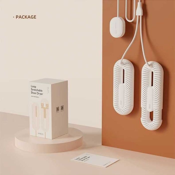 Сушилка для обуви Xiaomi Sothing Loop Stretchable Shoe Dryer таймером