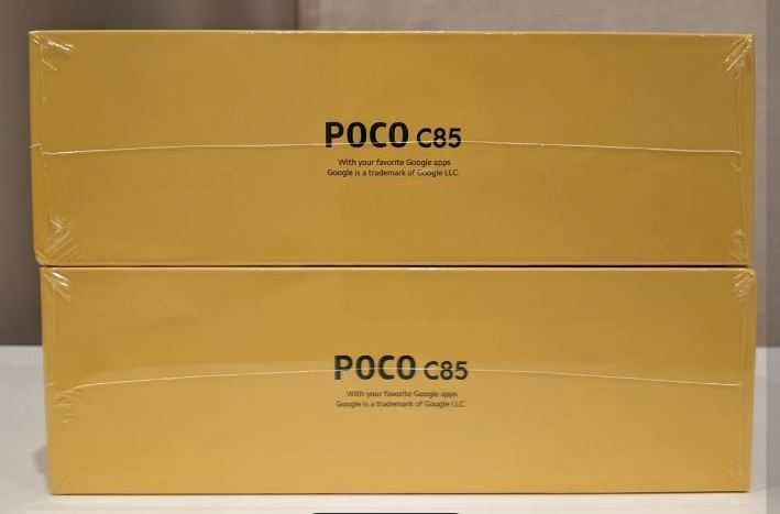 Смартфон Xiaomi Poco C85 black, green nfc