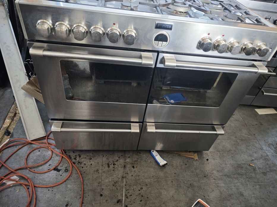 KUchnia 110 cm STOVES grill 2 piekarniki podgrzewacz  agroturystyka