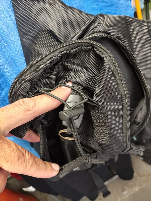 Bolsa de perna moto