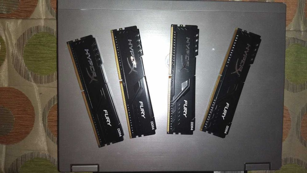 Пам'ять Kingston HyperX Fury DDR4-3200 32Гб (4х8Гб)