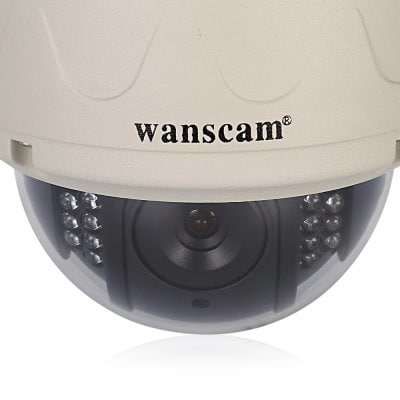 Câmara Exterior Rotativa IP HD S/fios Visão Noturna á Prova de água