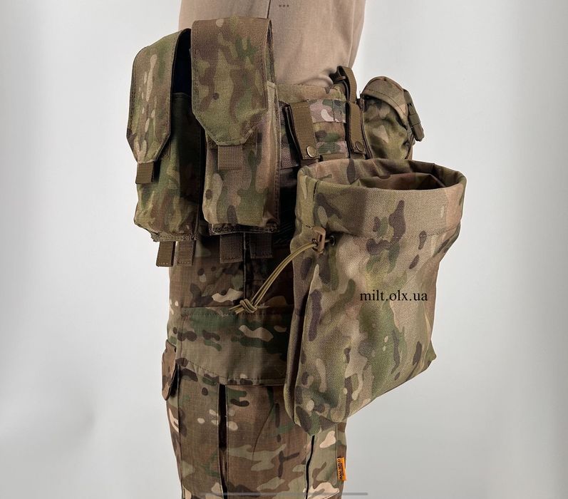 Сумка скиду сброса магазинів ак мультикам піксель зсу мм14 койот олива