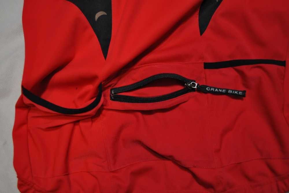 CRANE  BIKE S kurtka męska softshell rowerowa przeciwwiatrowa i6v