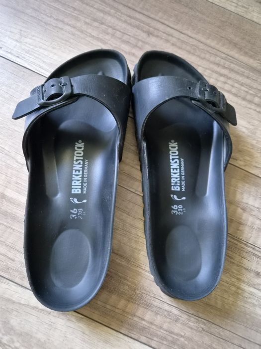 Klapki Birckenstock 36 czarne