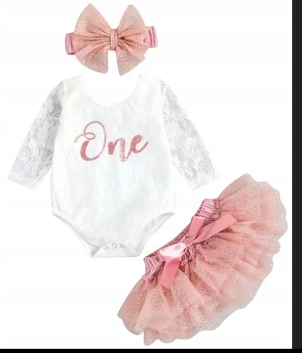 Komplet na roczek rozmiar 74