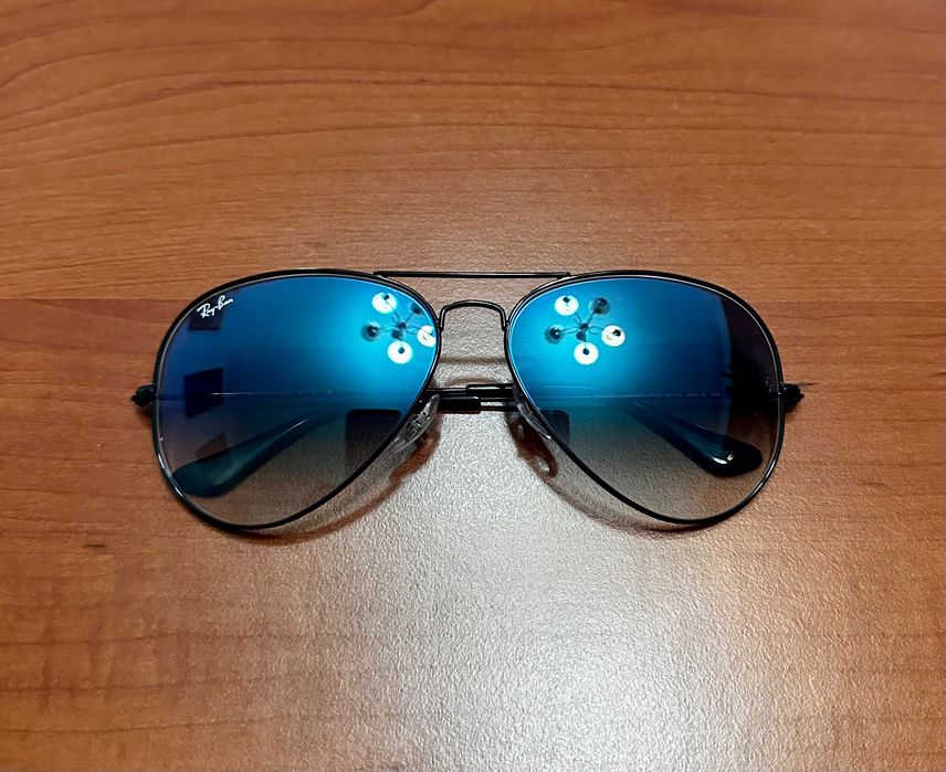 Óculos Ray-Ban Aviator Gradient Nunca Usado