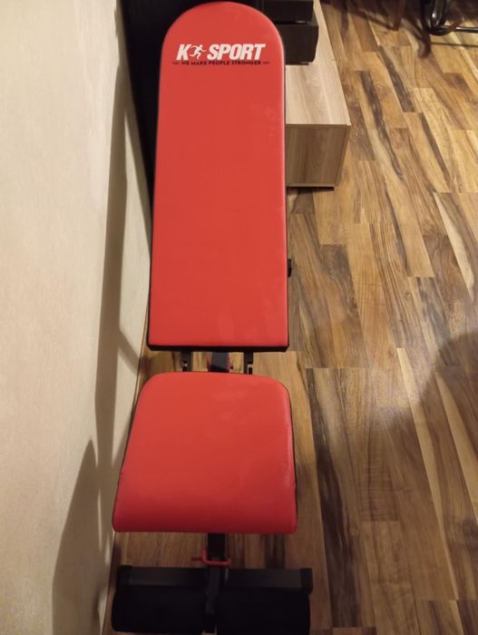 Ławeczka regulowana do ćwiczeń k-sport