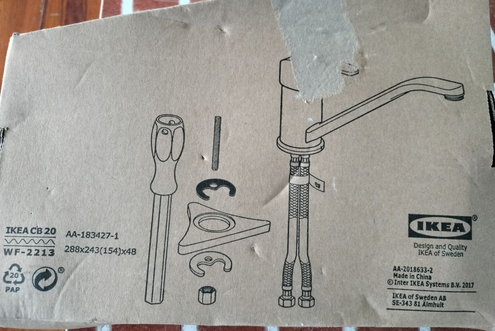 Torneira misturadora cromado