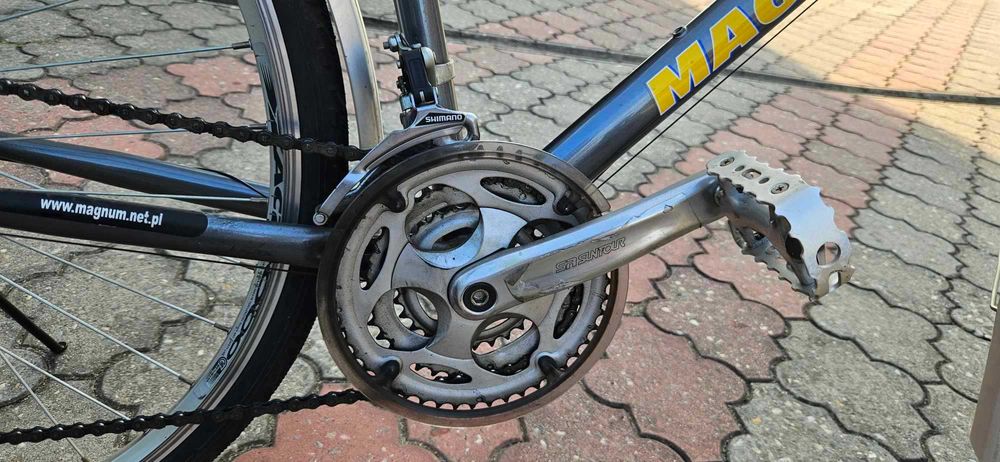Męski Rower Miejski / Trekkingowy Magnum Paseo Przód+Tył SHIMANO