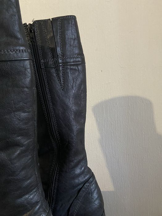 Сапоги чоботи жіночи 39-40 Helioform Голландія натуральни