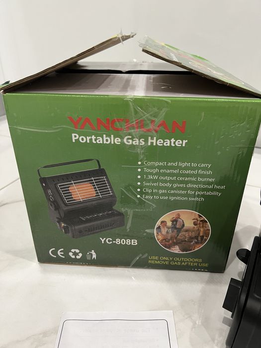 Обогреватель газовый новый керамика