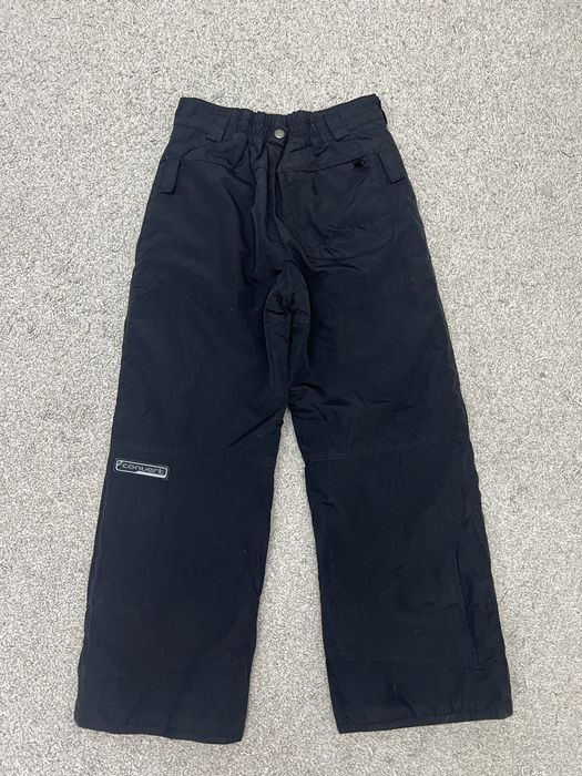 Фирменные лыжные термо штаны Columbia зимние штаны унисекс 140  см