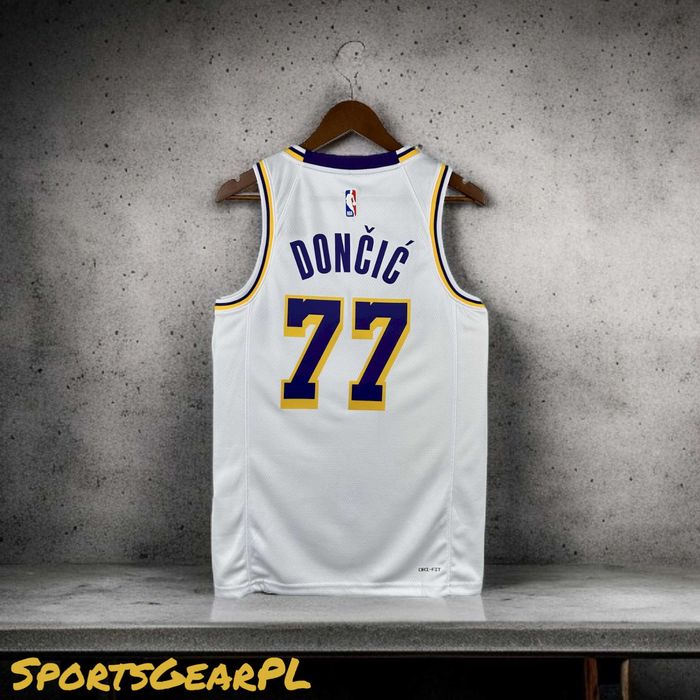 Luka DONCIC Koszulka ASSOC. Los Angeles Lakers NIKE Rozmiary M / L