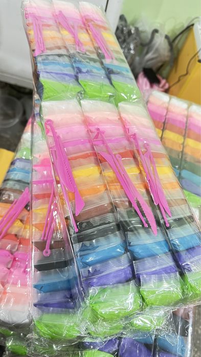 Модулін 72 шт Легкий повітряний пластелин