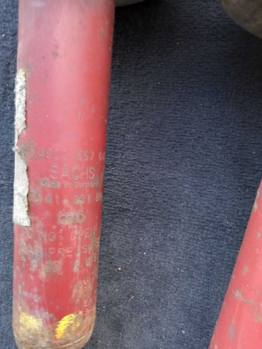 Amortyzatory sprężyny przód Audi A4 B6 2.5 tdi SACHS kpl