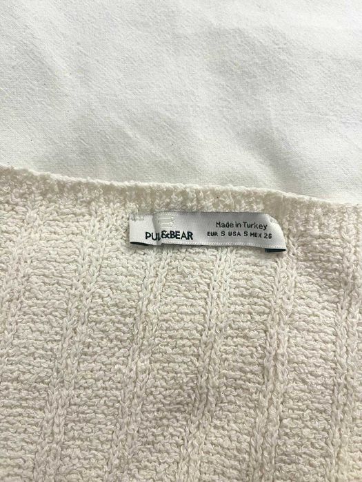 top em malha de verão da pull e bear em perfeito estado