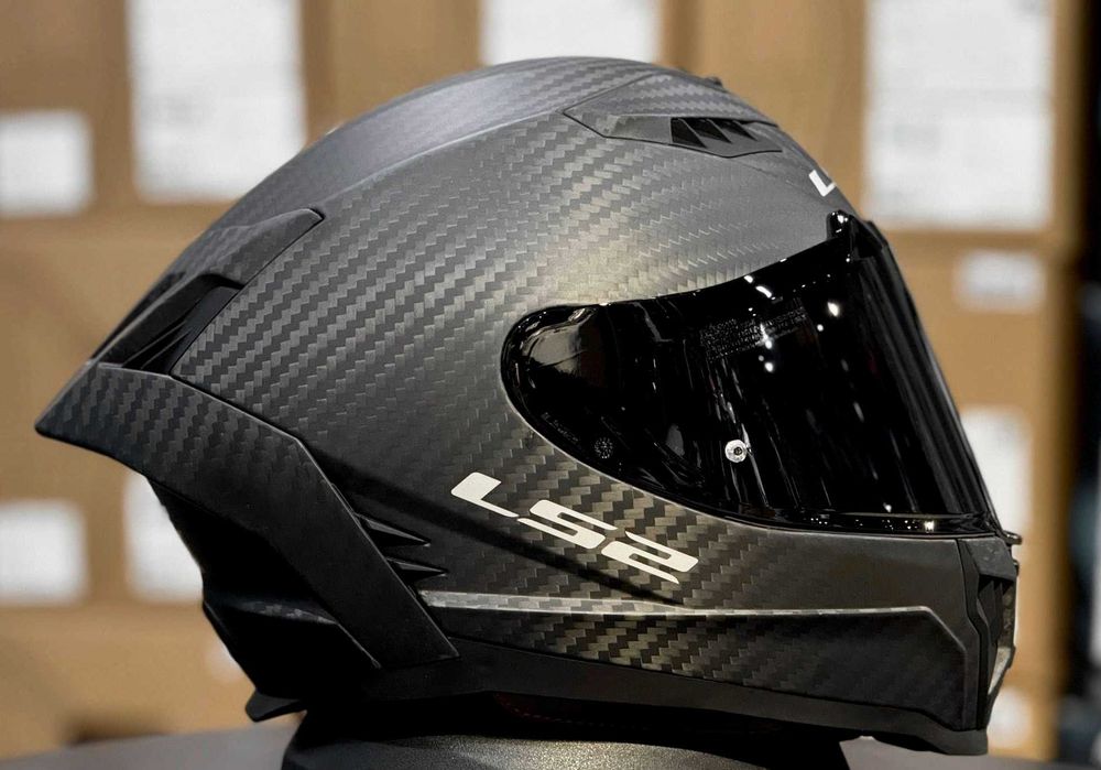 Capacete NOVO LS2 FF807 Dragon Carbon Mat. Desconto+EXTRAS. Tam XL