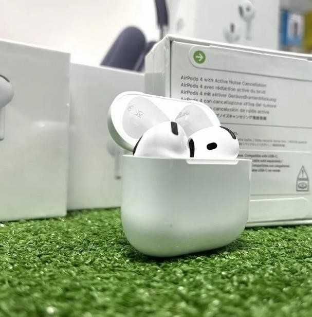 Безпровідні Навушники Преміум якості Airpods 4 Full 1в1