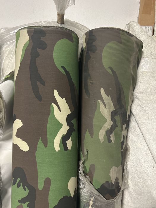 2 Rolos de tecido padrao tropa