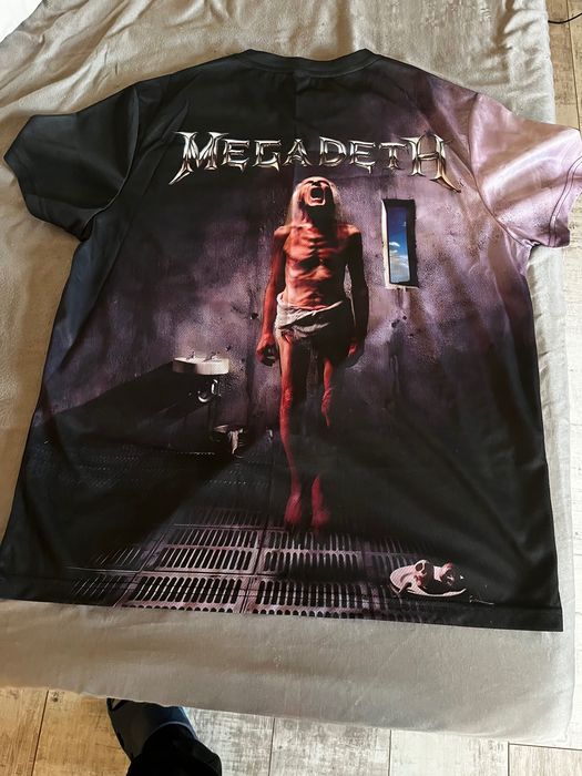 Unikatowa Koszulka Megadeth Countdown to Extinction
