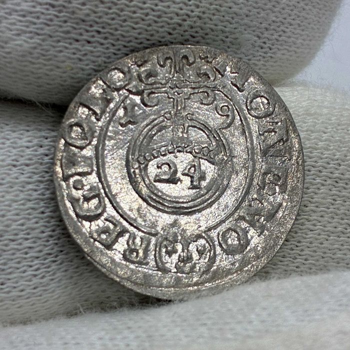 półtorak Bydgoszcz Zygmunt III Waza 1619 - piękny i połyskowy