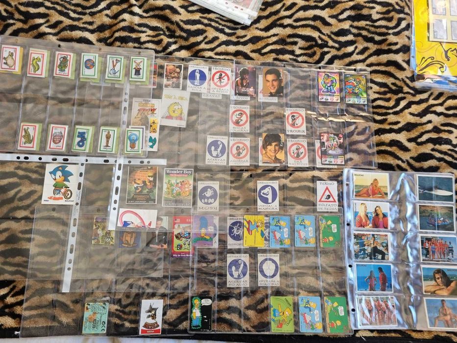 Bollycao e Panrico Cromos Antigos