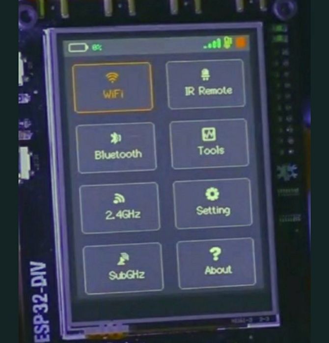 ESP32-DIV X-Revision v9/ Flippi Chopper combajn DIY