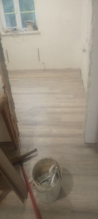 Укладка ламінату!