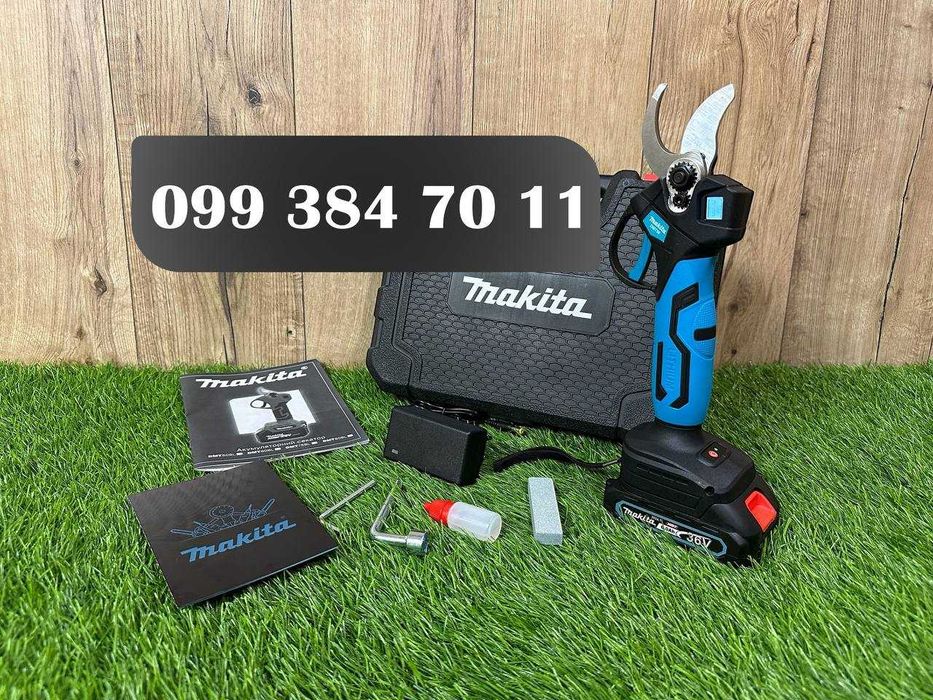 Секатор акумуляторний Makita DMT50BL з індикатором різів 1 Акумулятор