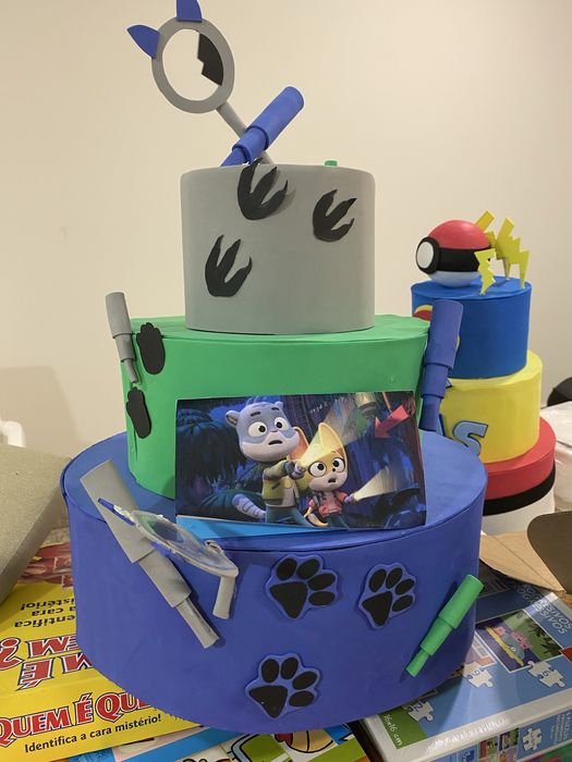 Bolo de aniversario Papel EVA