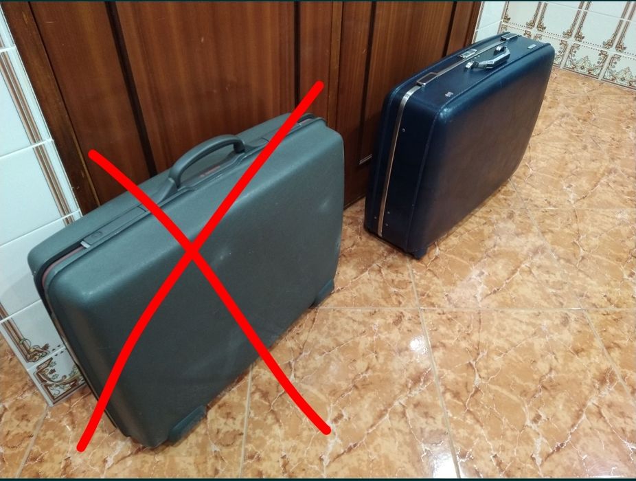 Mala malas de porão 23kg rígida viagem carro casa quarto apartamento.