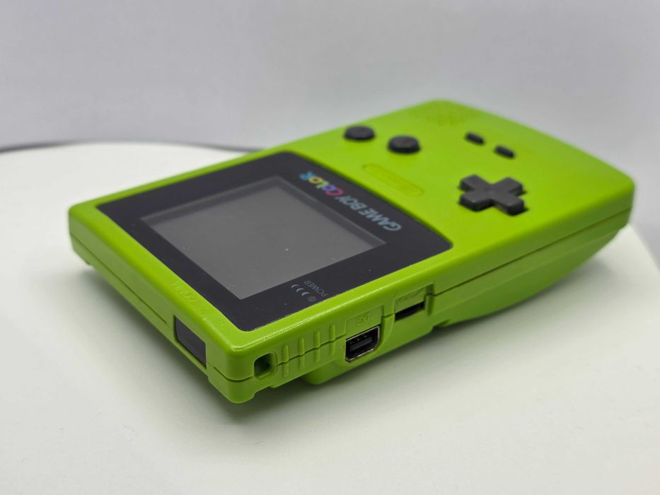Konsola Nintendo Game Boy Color zielona zestaw pudełko