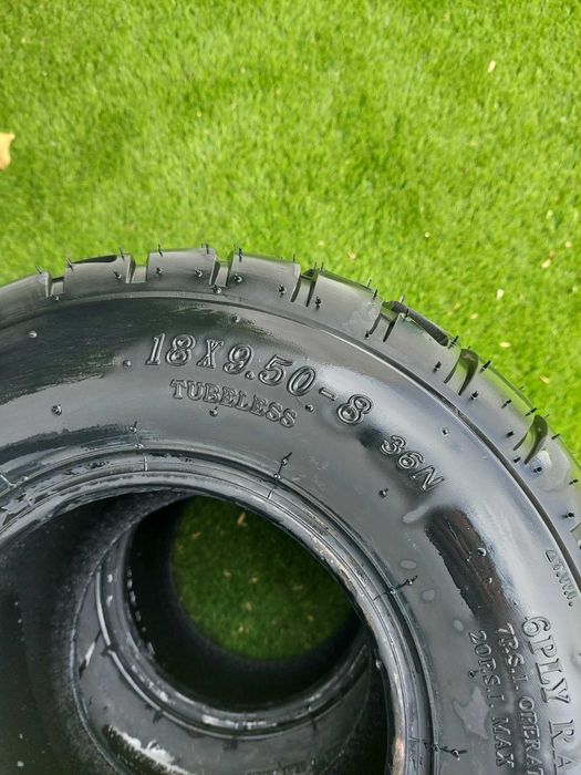 Pneus de estrada moto 4 superquad 18-9.5/8 Novos