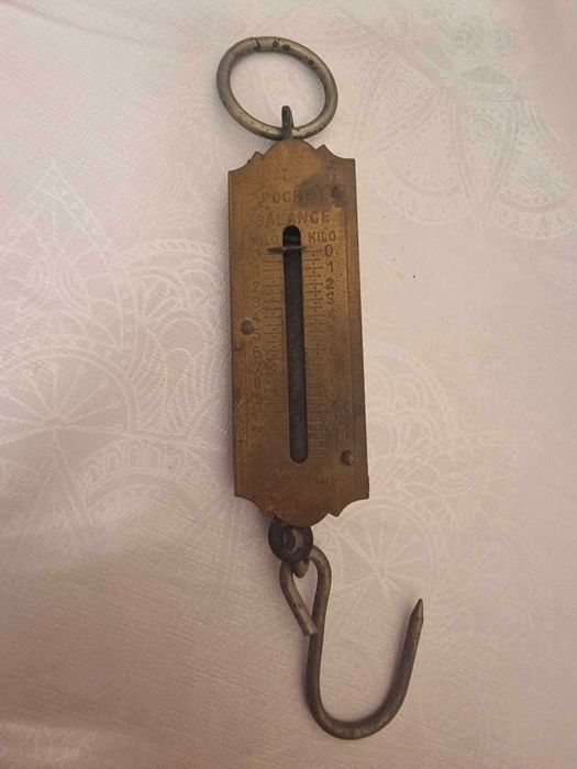 Balança de Bolso Vintage - Em Latão - Alemanha