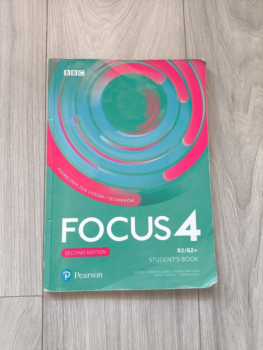 Podręcznik Focus 4 Second Edition B2/B2+ Pearson LO / Technikum