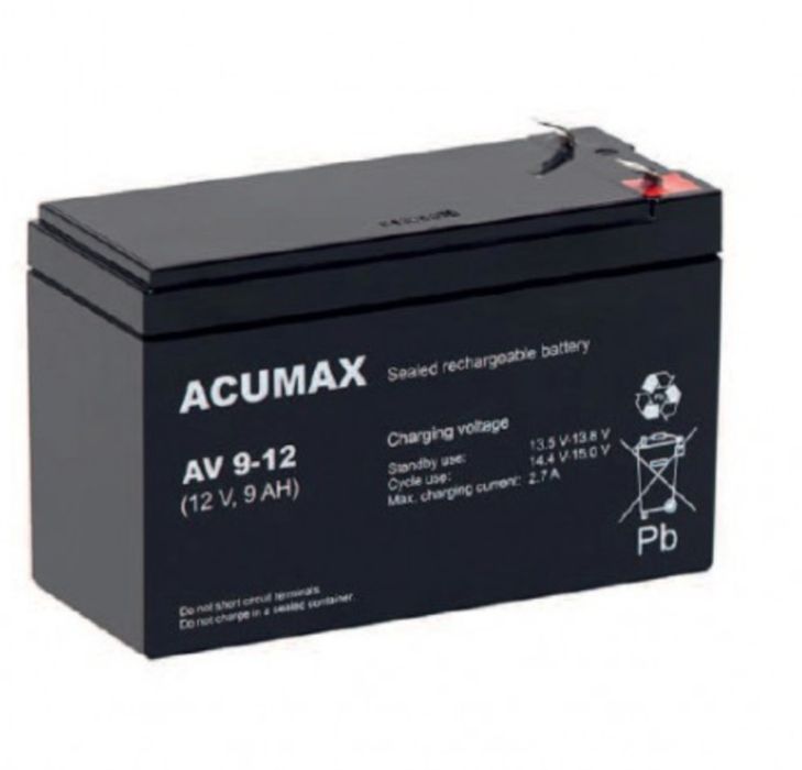 ACUMAX AV 9-12 T2- AGM- bezobsługowy -9szt- Nowe OKAZJA