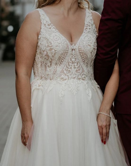 Suknia ślubna księżniczka