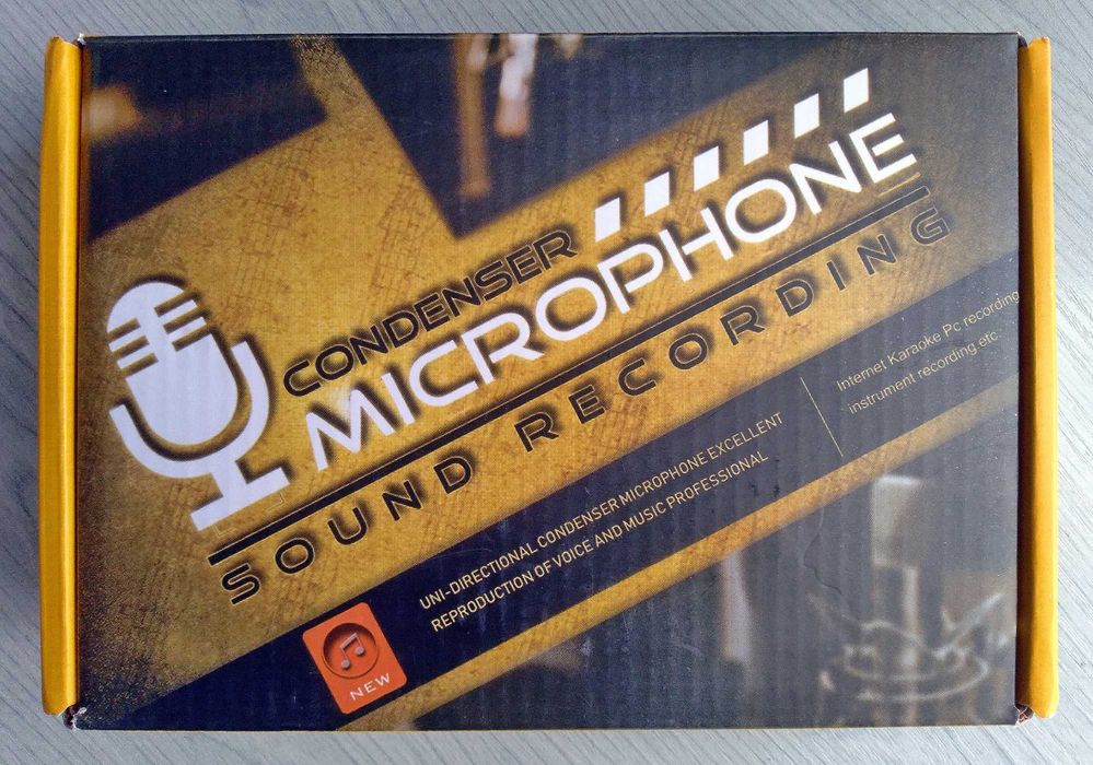 MIKROFON USB do komputera [NOWY]