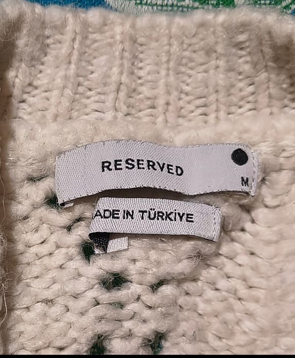 Sweter ażurowy Reserved roz. M