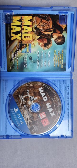Gra Mad Max Ps4 Ps5