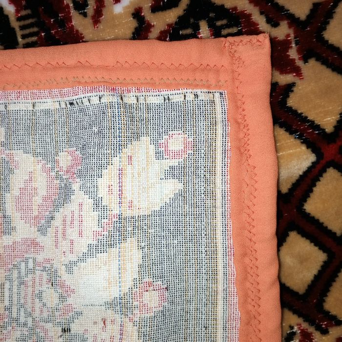 PRL narzuta dywanowa czerwona