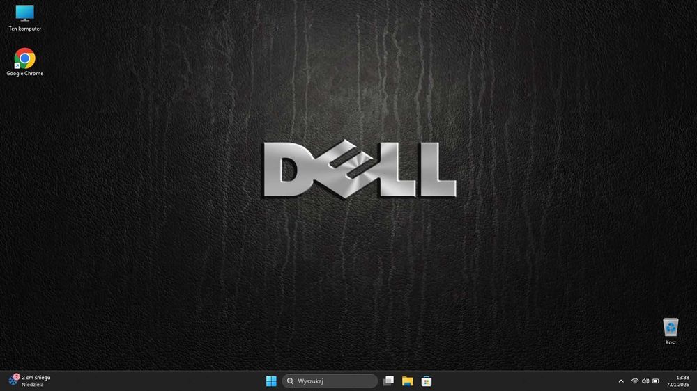 Laptop DELL 4x2.6  8GB RAM SSD 240GB Windows 11 świeża instalacja