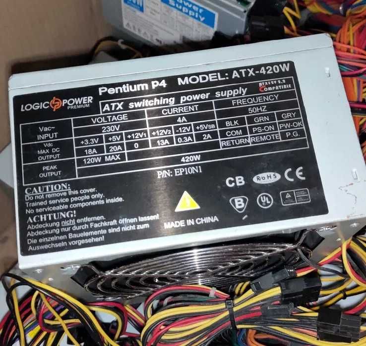 Блок питания 420 ватт LogicPower ATX-420