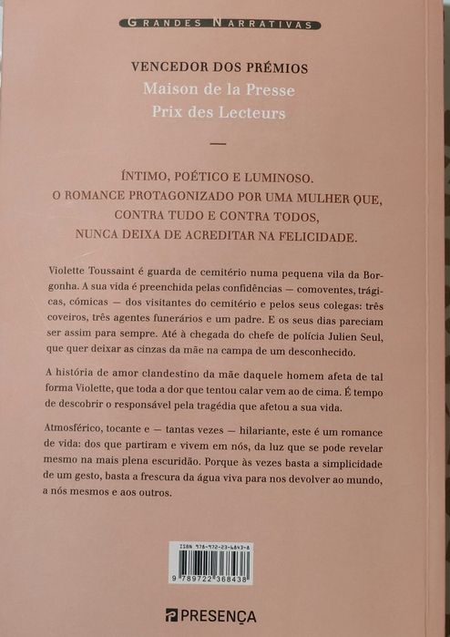 Livro A breve vida das flores
