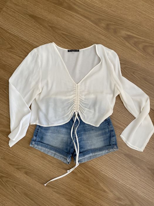 Túnica Brandy Melville e calções Tiffosi