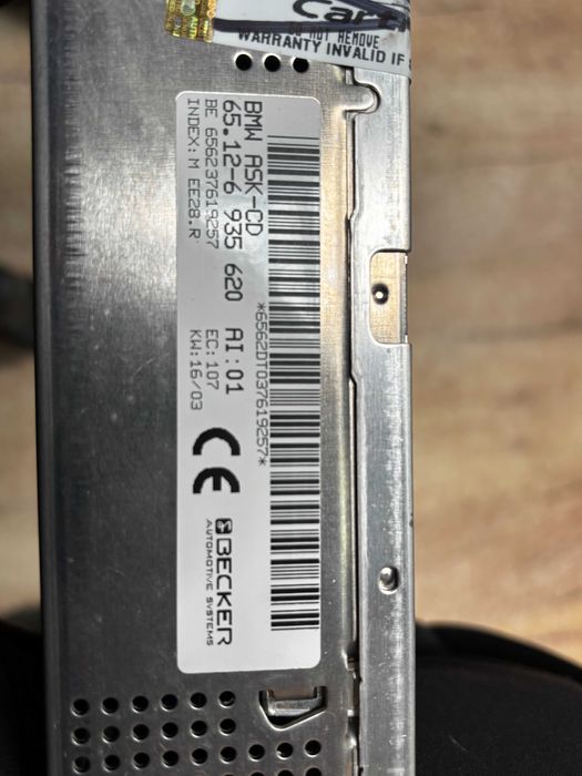 Radio ASK CD Bmw 7 E65
