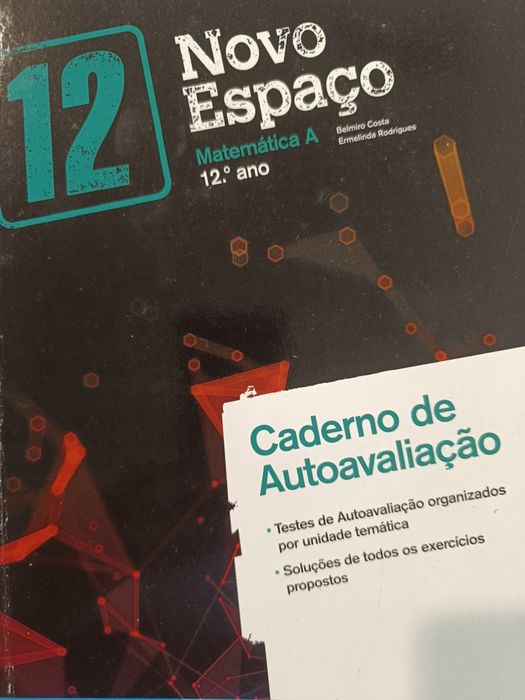 Caderno Prático. Caderno de Atividades. Novo espaço. Matemática A. 1264332090923266121